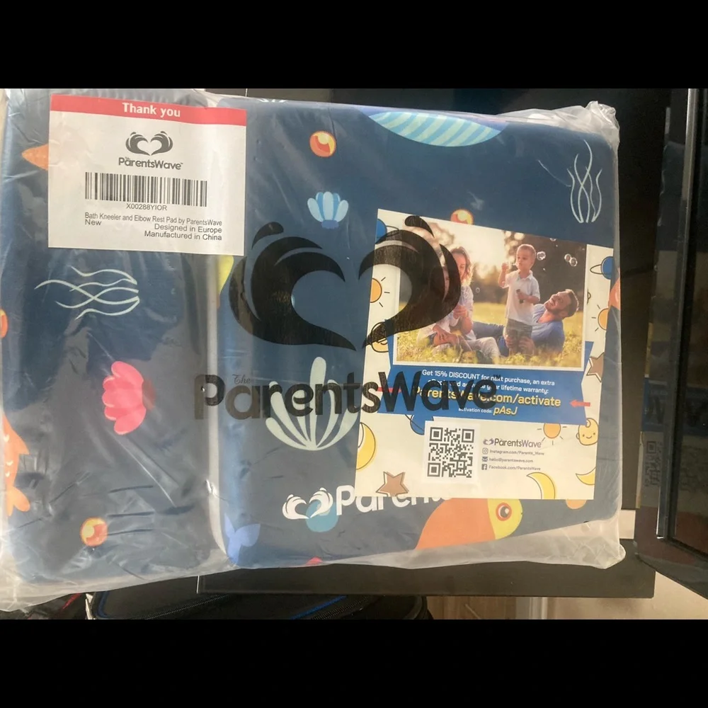 ParentsWave knee and elbow pad for bathing
